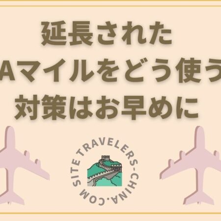 延長されたANAマイルをどう使うか、対策はお早めに