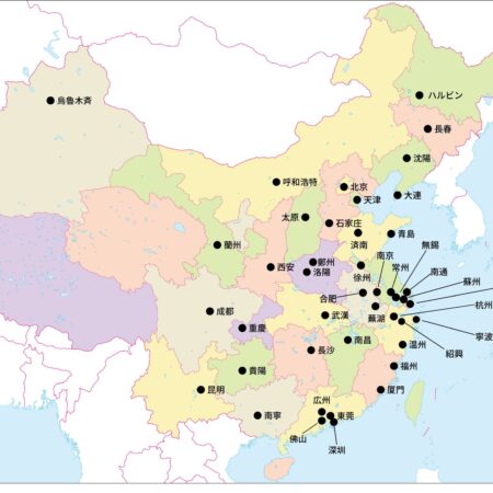 地下鉄等都市交通がある中国の各都市